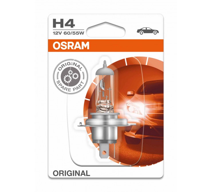 ampoule h4 12v 60/55w moto scooter osram