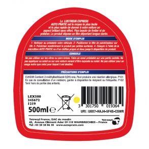 Lustreur express 500ml