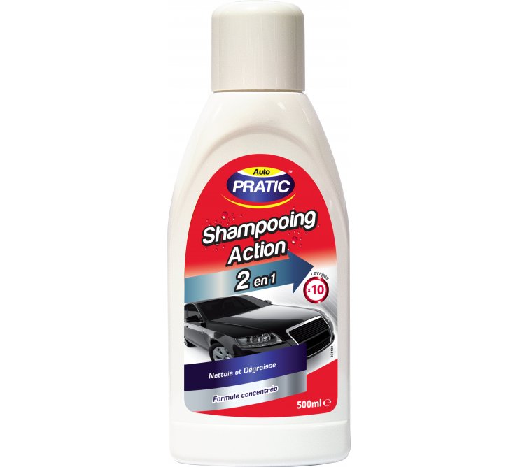 Shampooing 2 en 1 Nettoyant Dégraissant 500ml