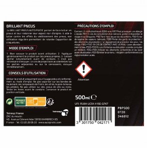 BRILLANT PNEUS 500ML