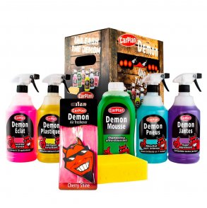 Coffret cadeau entretien auto Carplan Demon