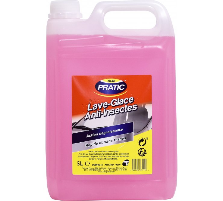 Lave-Glace Anti-insectes