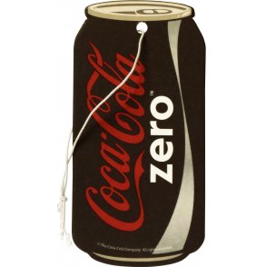 Désodorisant voiture Coca cola zéro - Coca cola