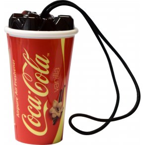 Désodorisant voiture Coca vanille - Coca cola