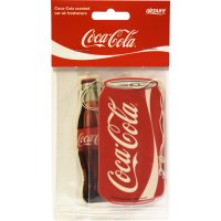 Lot de 2 désodorisants voiture Coca original - Coca cola