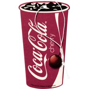 Lot de 2 désodorisants voiture Coca cherry - Coca cola