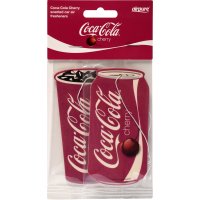 Lot de 2 désodorisants voiture Coca cherry - Coca cola