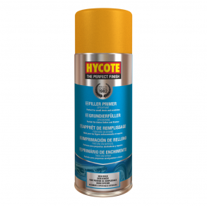 Bombe de peinture Filler Apprêt Hycote - Jaune Acrylique - 400ml