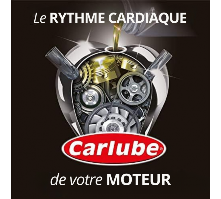 Huile moteur - Carlube Triple R - 10W-40 - API SN - 1L