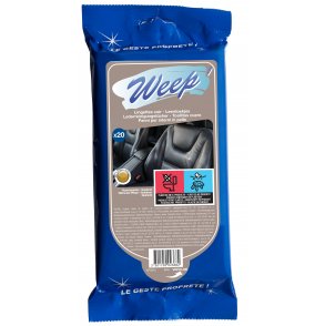 Lingettes Cuir Weep Miel