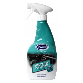 Rénovateur Plastiques Senteur Neuf (Finition satinée) 500ML Triplewax