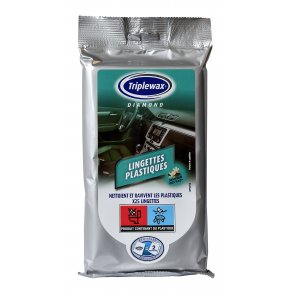 Lingettes Plastiques Vanille x25 - Triplewax