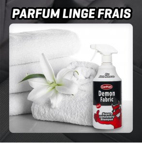 Nettoyant Détachant Tissus et Moquettes - Carplan Demon - 1L