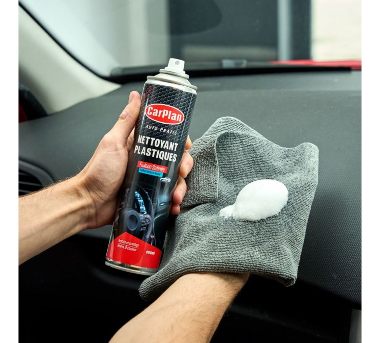 Nettoyant plastiques new car 400ml - Carplan Auto pratic