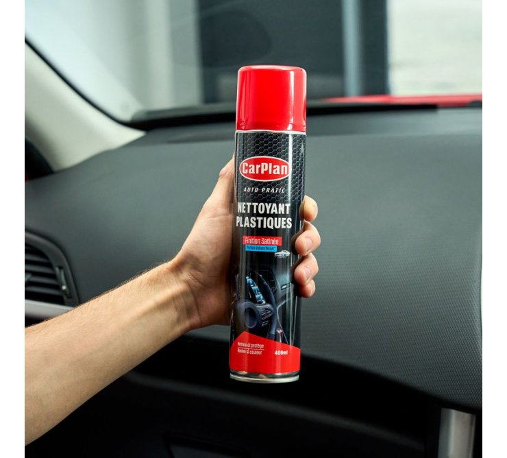 Nettoyant plastiques new car 400ml - Carplan Auto pratic