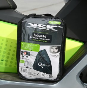 housse bicolore moto scooter ksk KSK