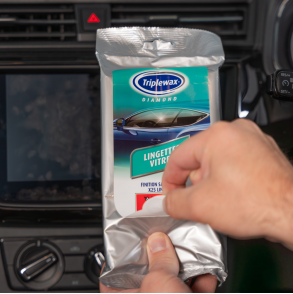 Lingettes Vitres Citron x25 - Triplewax