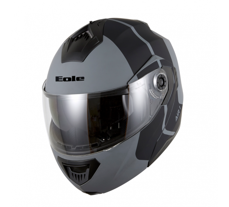 Casque Moto Intégral ARI Blue - Homologation ECE 22.06 - Protection Optimale Pour La Ville Et La Route
