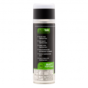 Peinture spray VHT noire surfaces metalliques