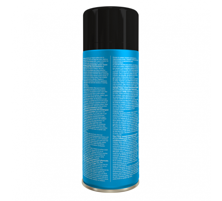 Peinture Sechage Rapide Noir Brillant Pack 12