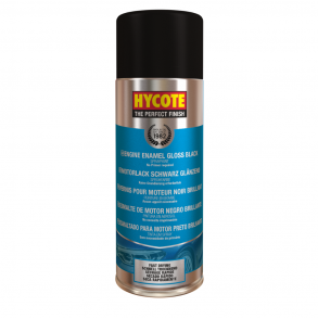Hycote Peinture Moteur Noir Brillant 400 ml
