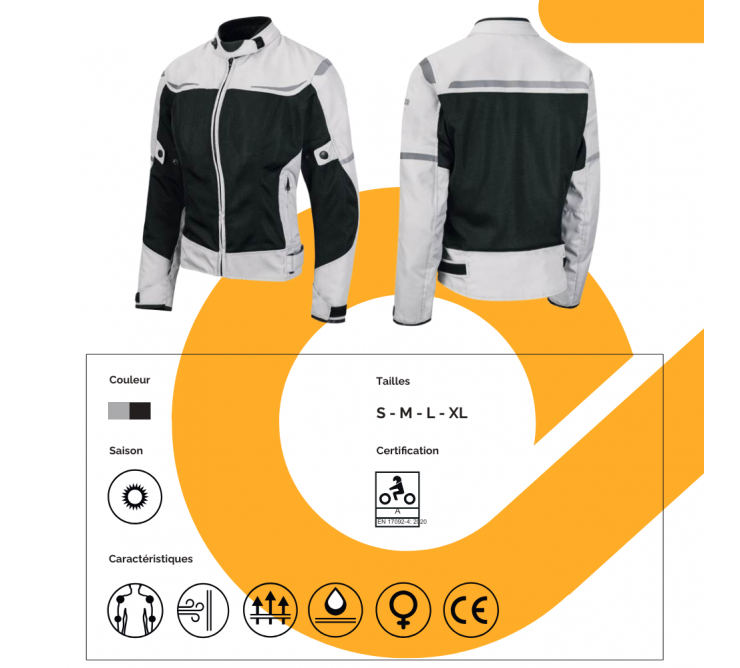 Blouson BAHIA LADY - Moore