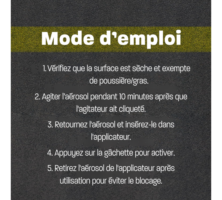 Line Marker - Bombe de Peinture Orange 750ml