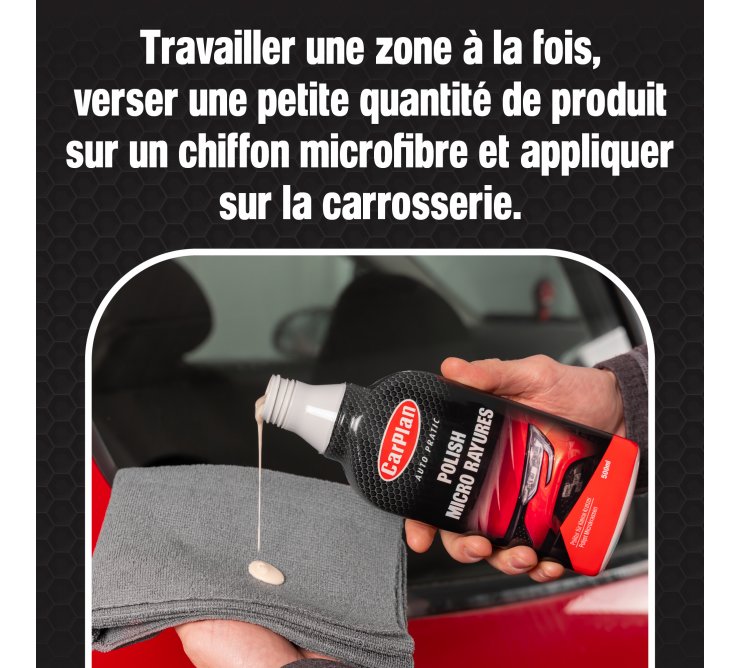 Polish micro rayures 500ml - Carplan Auto Pratic
