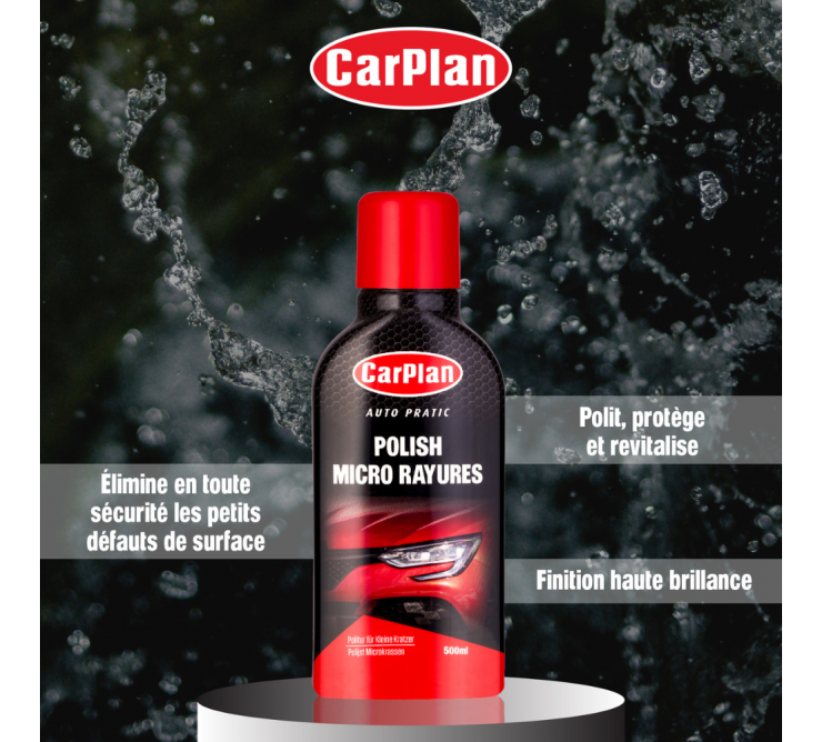 Polish micro rayures 500ml - Carplan Auto Pratic