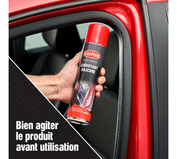 Lubrifiant silicone 400ml - Carplan Auto Pratic