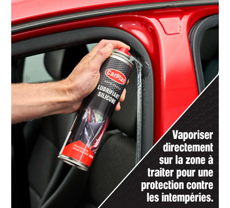 Lubrifiant silicone 400ml - Carplan Auto Pratic