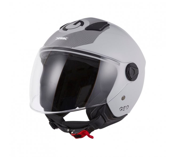 CASQUE 1/2 JET KSK GEO GREY