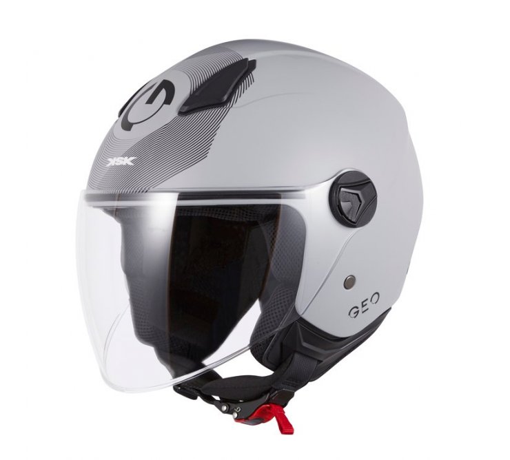 CASQUE 1/2 JET KSK GEO GREY