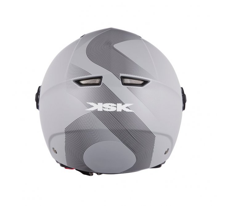 CASQUE 1/2 JET KSK GEO GREY
