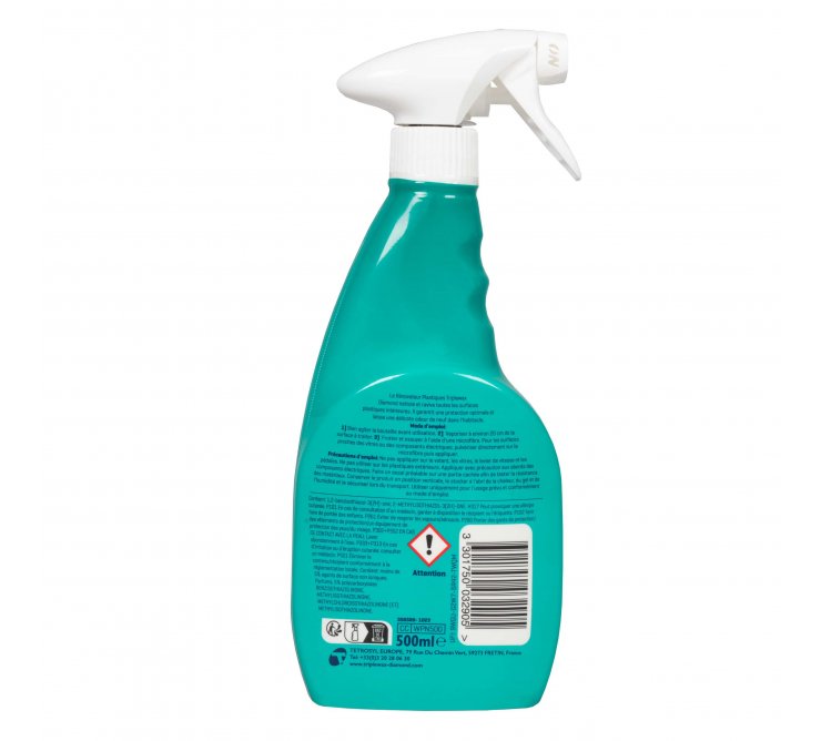 Rénovateur Plastiques Senteur Neuf (Finition satinée) 500ML