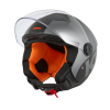 CASQUE DEMI JET KSK KLJ Orange et noir