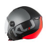CASQUE DEMI JET KSK KLJ Orange et noir