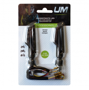 Clignotants LED UM - 9LED SMD / 12V, 0.6W - Homologués avant et arrière UM