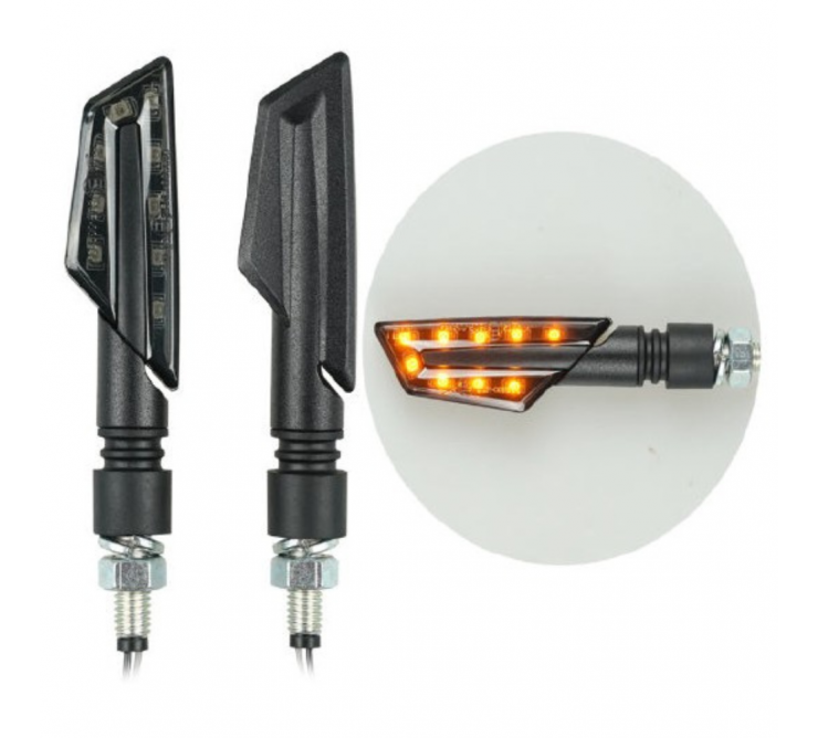 Clignotants LED UM - 9LED SMD / 12V, 0.6W - Homologués avant et arrière