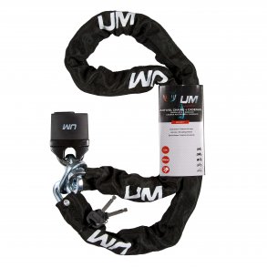 antivol chaîne gaine tissu avec cadenas um UM