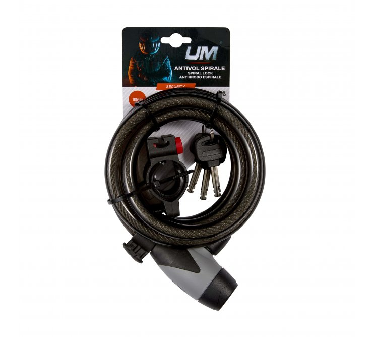 ANTIVOL SPIRALE 1.85M