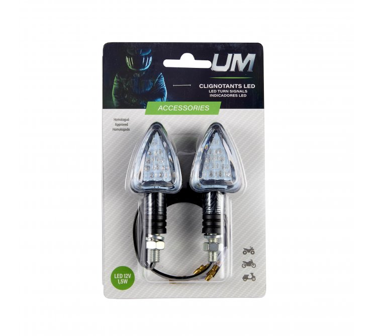 clignotants led homologués moto scooter um