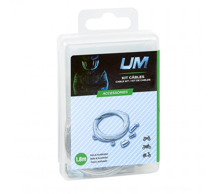 Kit De Réparation Câble De Frein Et Accélérateur Moto Universel - Alliage Aluminium, Pour Câbles Endommagés, Sécurité Améliorée