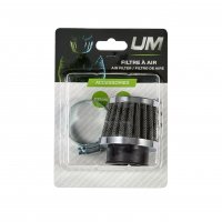 Filtre à air Chromé 29/35mm scooter UM