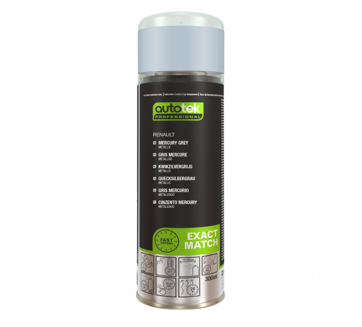 Peinture aerosol Renault Mercury Gris